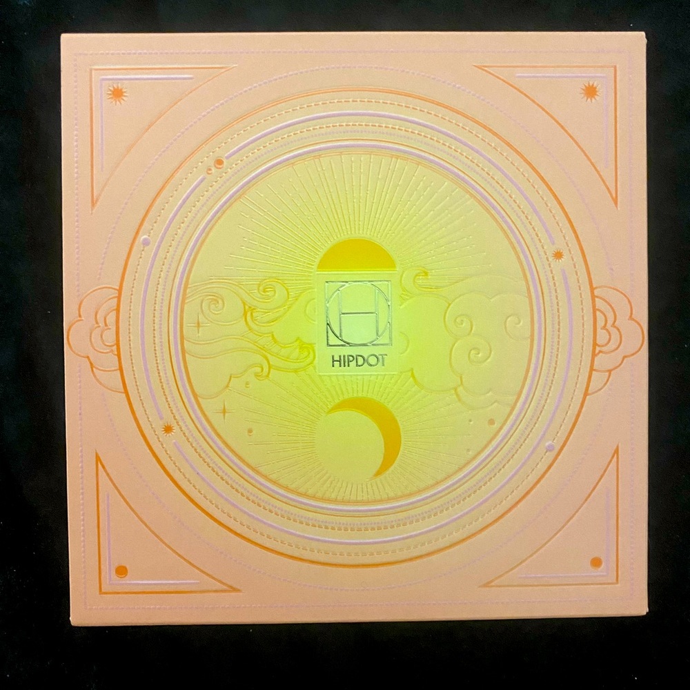HIPDOT~SUN GODDESS 4 Shade Blush & Highlighter FACE PALETTE~Full Size